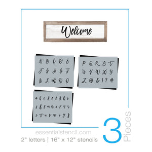 Script Alphabet Upper And Lower Case