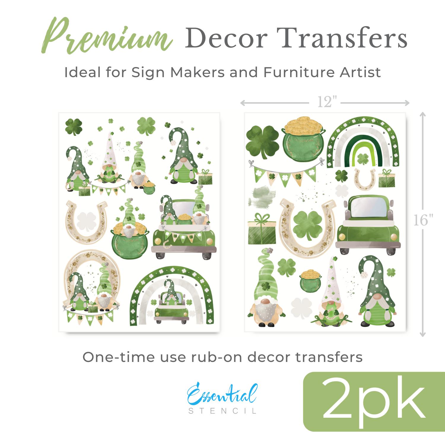 Printable Rub On Transfers