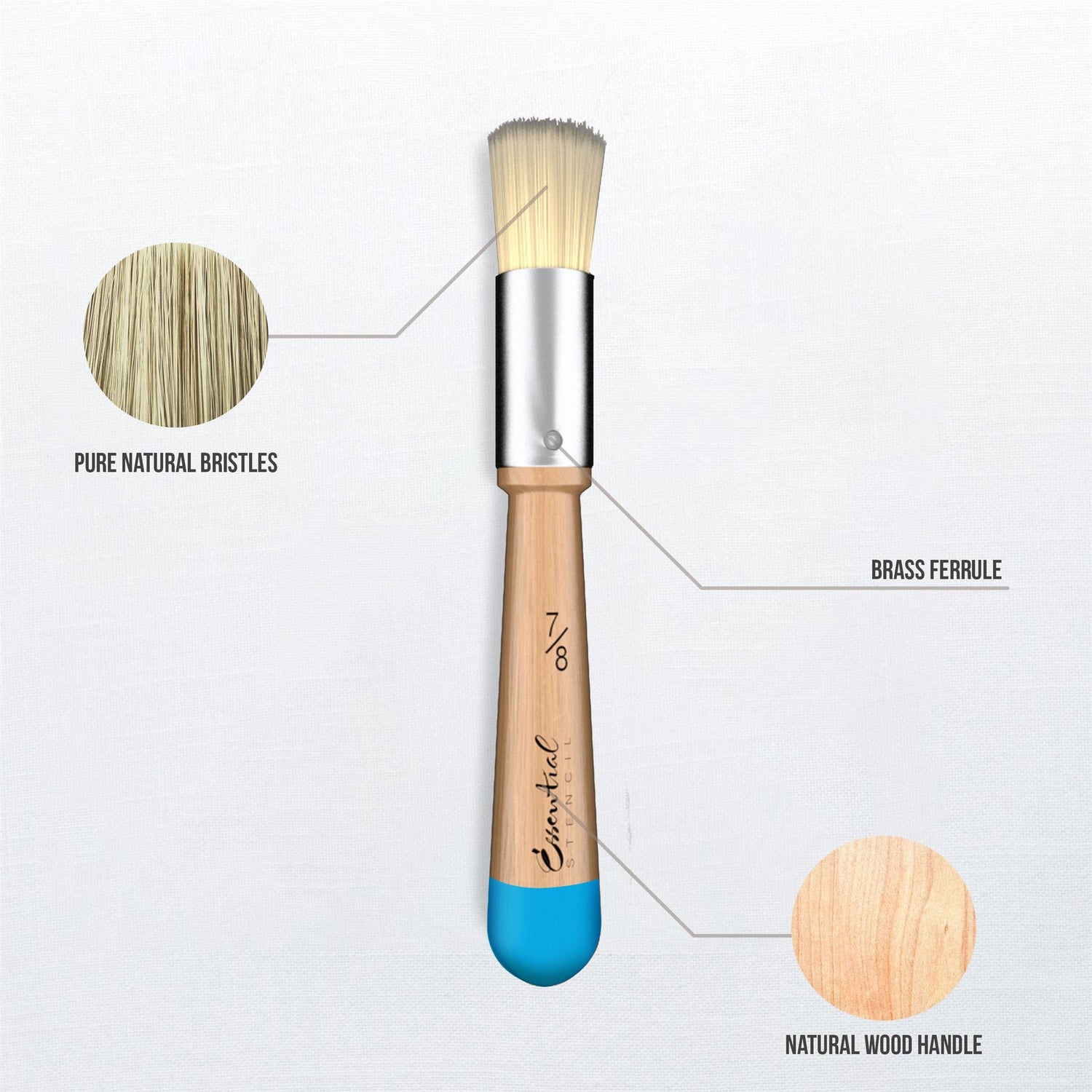 Quality Paint Brushes with Natural Bristle and Wood Handle - China Quality  Paint Brushes, Pure Bristle Painting Brush