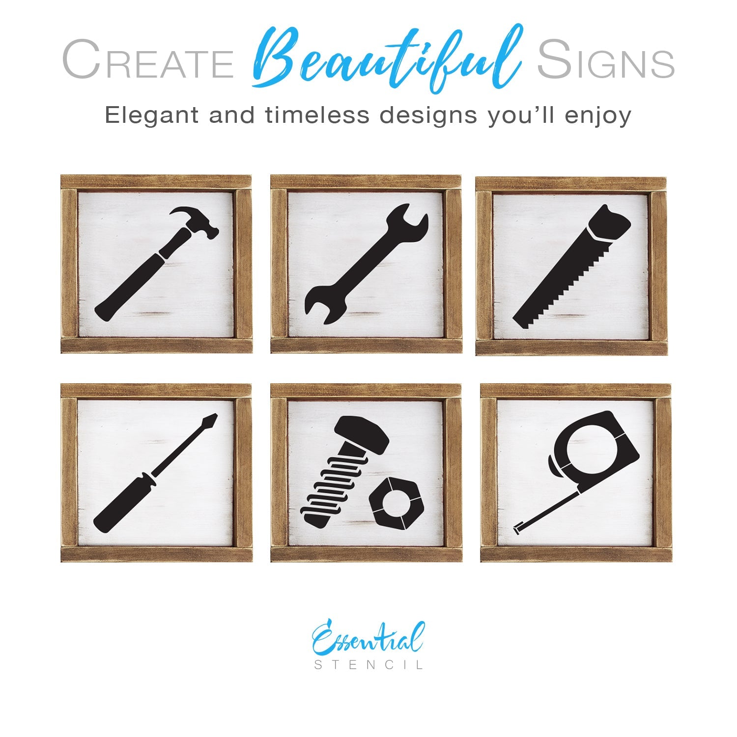 How to stencil onto wood with perfect results - Learn to create beautiful  things