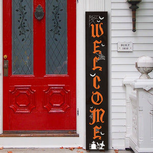 Vertical Halloween Welcome Sign-Halloween-Essential Stencil